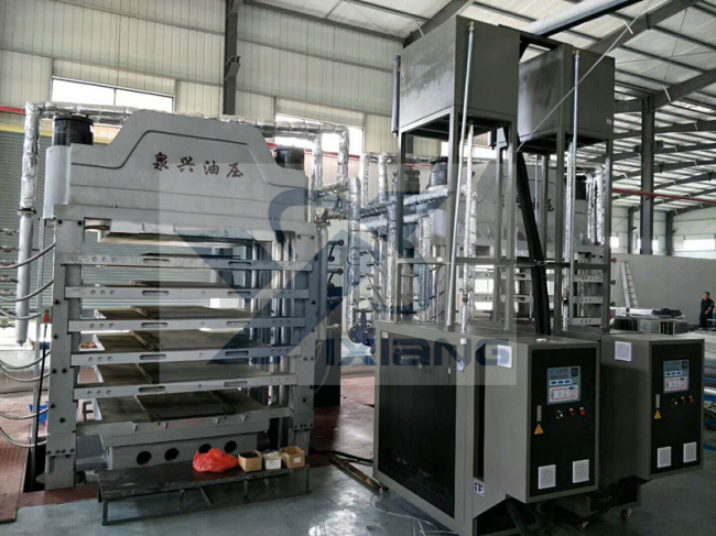 平板橡膠硫化控溫應用—模溫機