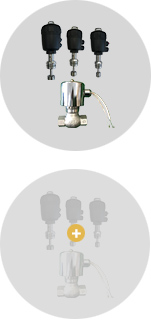 美國SKF氣動角座閥、德國排氣電磁閥